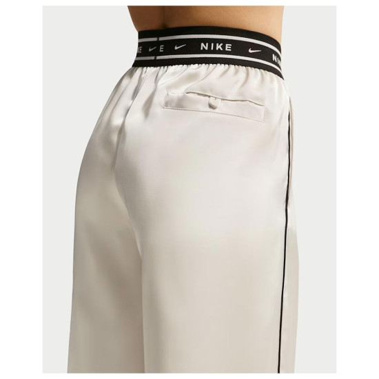 Nike Γυναικείο παντελόνι φόρμας Sportswear Loose Mid-Rise Satin Pants